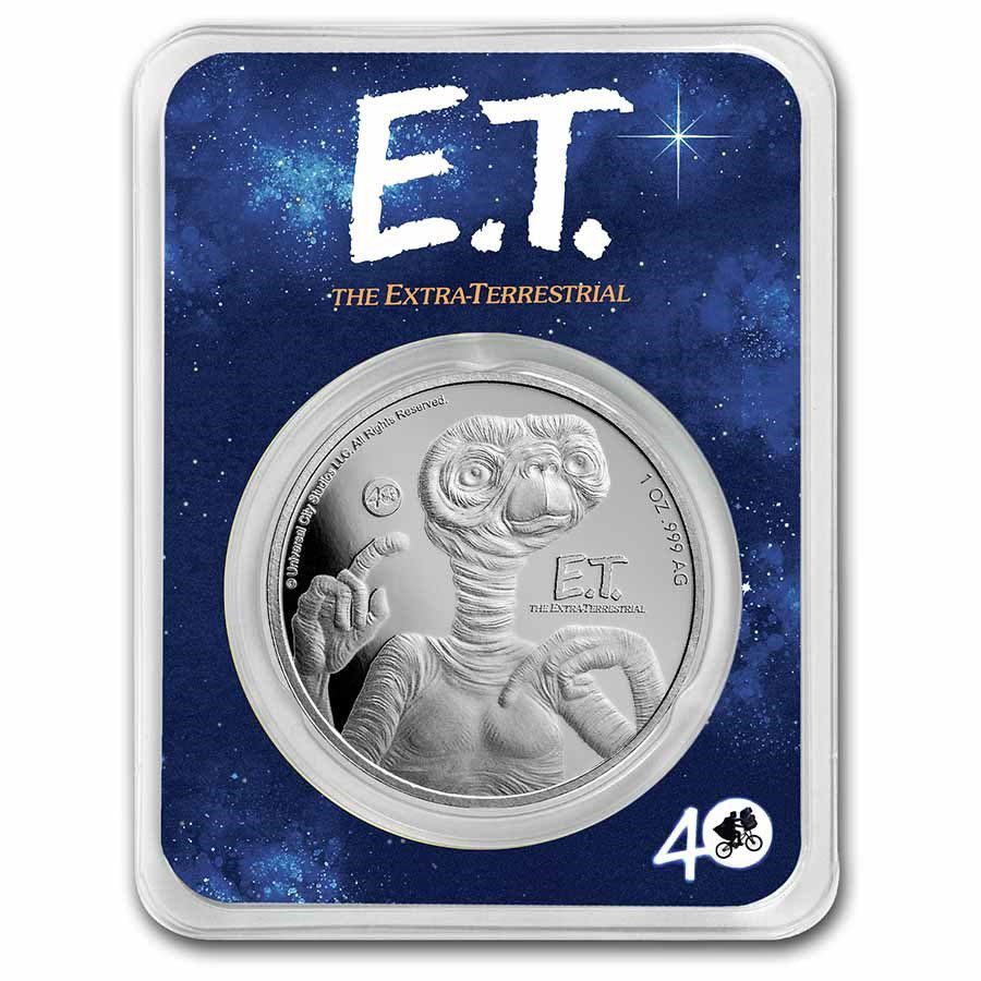 9Fine Mint E.T. 40th Anniversary Coin 1 oz Niue