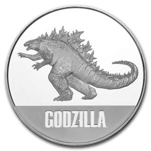 9Fine Mint Godzilla 1 Oz