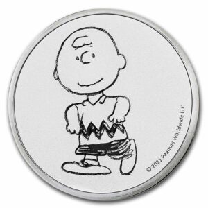 9Fine Mint Peanuts Worldwide® Charlie Brown 1 oz