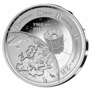 Belgická královská mincovna Satelit ESRO 2B 22