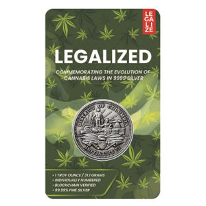 Blockchain Mint Legalized Washington DC 1 oz