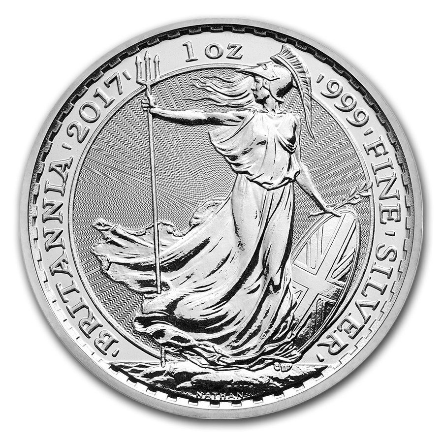 Britannia Stříbrná mince 1 oz 2017