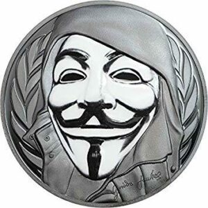 Cook Islands Anonymous V pro Vendetta 1 oz