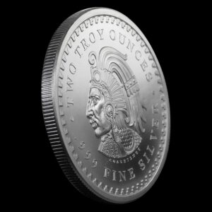 Golden State Mint 2 oz -aztécký kalendář