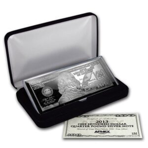 Highland Mint Stříbrný medaile 4 oz - náhodný rok 100 $  (w / Box & COA)