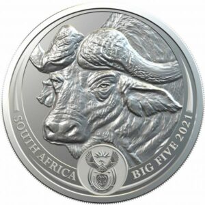 Jihoafrická mincovna Big Five Buffalo 1 Oz