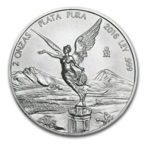 Mexican Mint Libertad stříbrná mince 2oz ( 62.207 g)