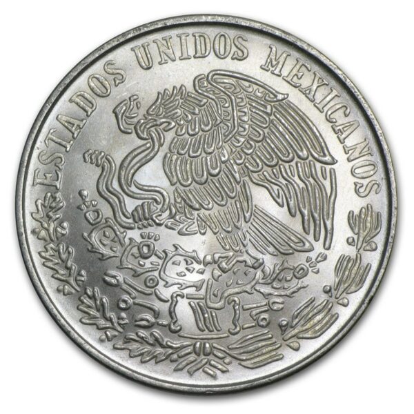 Mexican Mint Mince-1977 -1979 mexické Stříbrné  100 pesos (Morelos)