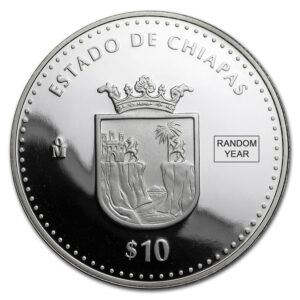 Mexican Mint Proof Silver States of Mexico