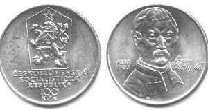 Mince:100 KČS 1983 100.VÝROČÍ ÚMRTÍ S.CHALUPKY