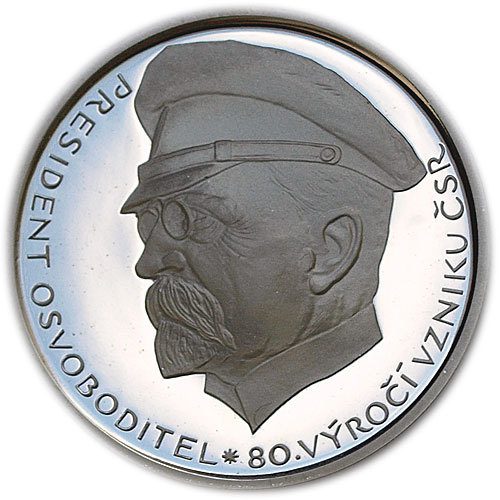 Mince MASARYK 1998 - 80. VÝROČÍ VZNIKU ČSR
