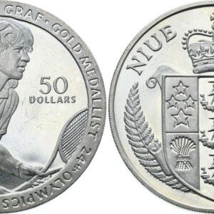 Moscow Mint of Goznak Mince Niue 50 dolarů 1989