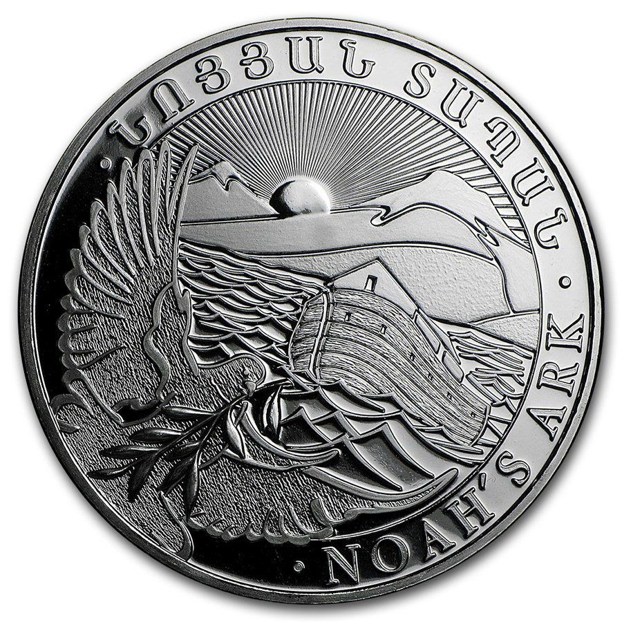 Moscow Mint of Goznak Noemova archa Arménie 1 Oz