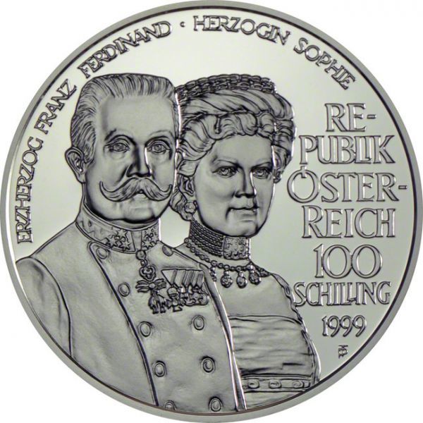 Münze Österreich Mince :  Franz Ferdinand