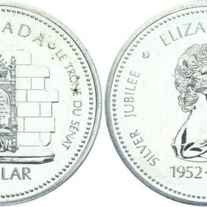 Münze Österreich Mince Kanada 1 dolar 1977