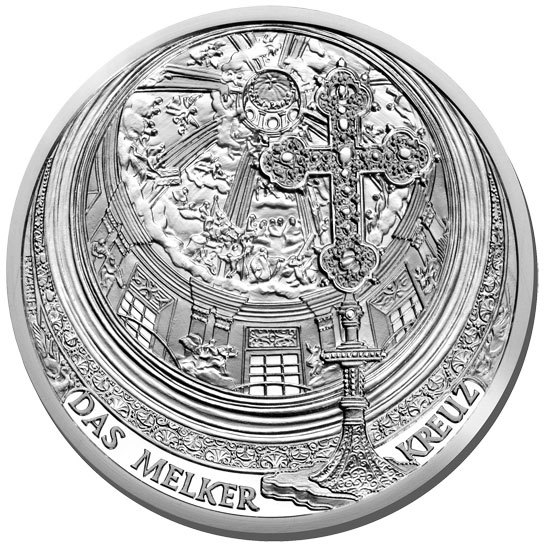 Münze Österreich Mince : SILVERCOIN "ABBEY OF MELK" 2007
