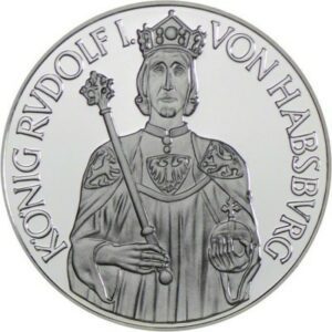 Münze Österreich Rudolf I 1991