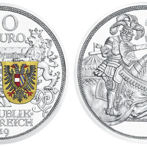 Münze Österreich Statečnost Erb 16