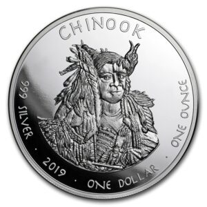 Native American Mint Washington Marmot-Indián Chihooka 1 Oz