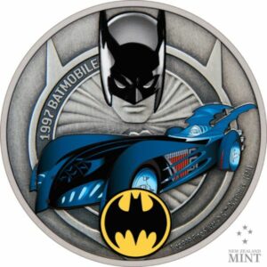 New Zealand Mint 1997 Batmobile - Třetí díl nové série Batmobile 1 Oz