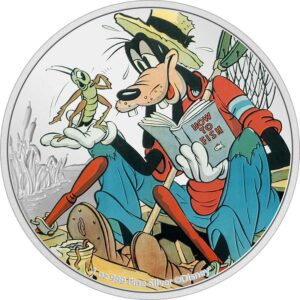 New Zealand Mint 90  výročí  Goofy 1 oz
