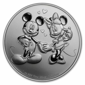 New Zealand Mint Disney Mickey & Minnie 1 Oz