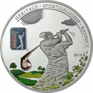 New Zealand Mint PGA Tour - golfový klub 1 Oz