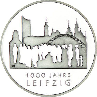 Official German Mint Mince 2015-1000 LET LIPSKO