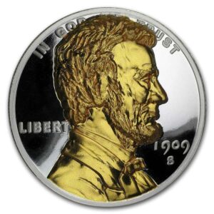 Osborne Mint Americké Legendy : Lincoln Cent- Zlato 1 oz