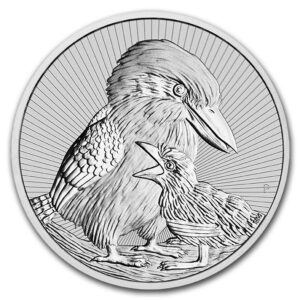 Perth Mint 2020 Austrálie 2 oz Silver Kookaburra BU (Piedfort)