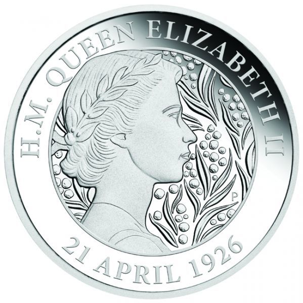 Perth Mint 95. narozeniny královna Alžběta II. 1 Oz