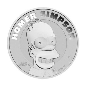 Perth Mint Homer Simpson 1 Oz