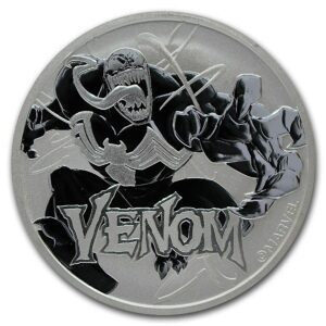 Perth Mint Marvel Series Venom BU 1 Oz