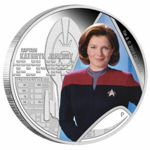 Perth Mint Star Trek Captain Janeway Proof 1 oz