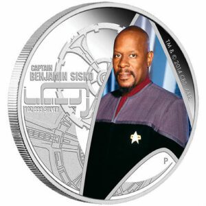 Perth Mint Star Trek Captain Sisko Proof 1 oz