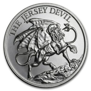 Pobjoy Mint 2 oz  High Relief- Jersey Devil