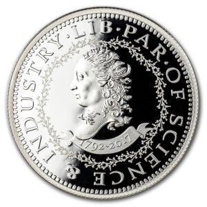 Private Mint 1792-2017 1 oz Proof Stříbro  Half Disme 225th Anniversary