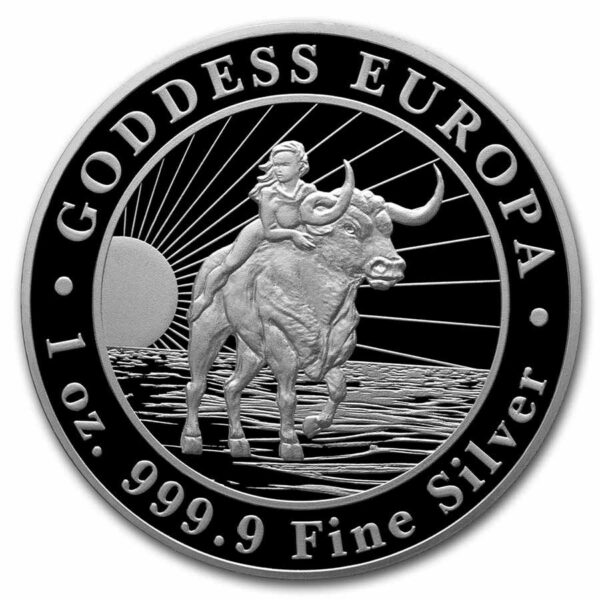 Private Mint Goddess Europa 1 Oz