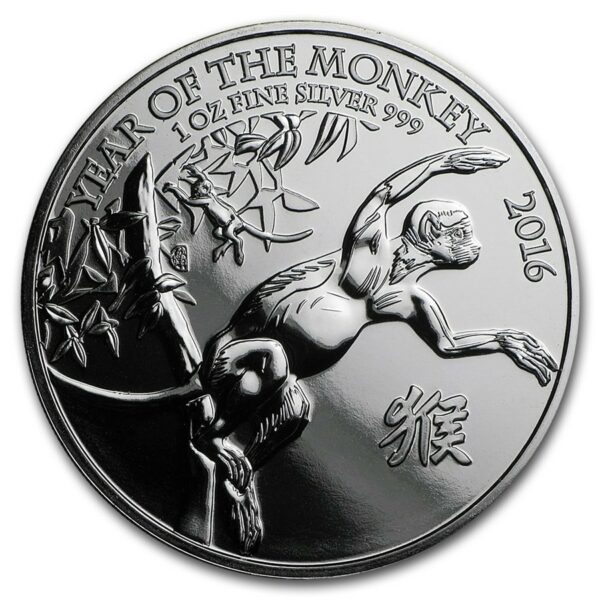 Rok Opice Lunární The Royal Mint 1 Oz