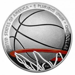 Royal Canadian Mint 125. výročí Basketbalu 1 Oz