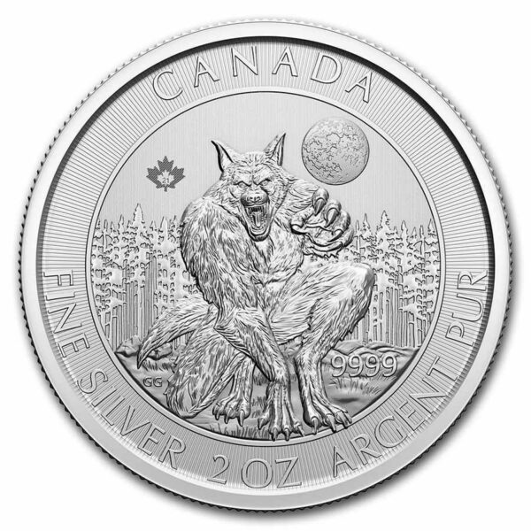Royal Canadian Mint Creatures of the North Werewolf 2 Oz