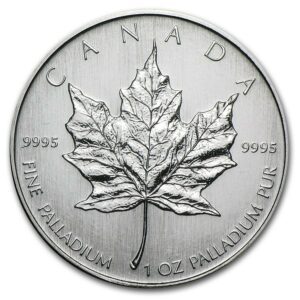 Royal Canadian Mint Palladiová mince Maple Leaf 1 Oz