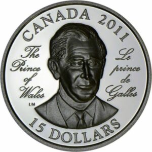 Royal Canadian Mint Prince Charlese 25