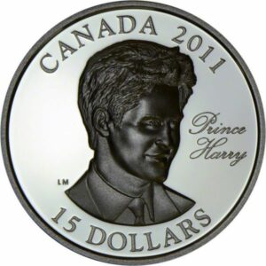 Royal Canadian Mint Prince Harry 25