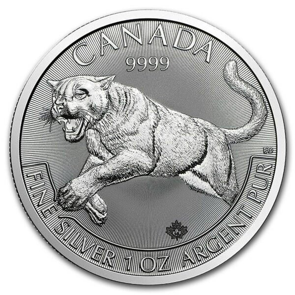 Royal Canadian Mint Puma Predator 1 Oz