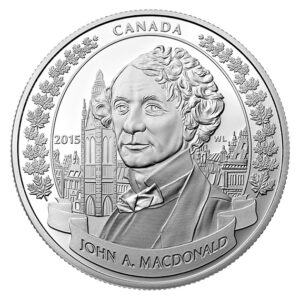 Royal Canadian Mint SIR JOHN A. MACDONALD 1 Oz