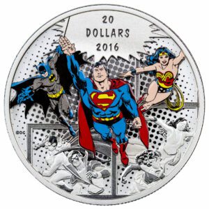 Royal Canadian Mint TRINITY DC Comics Original