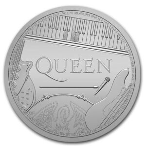 Royal Mint 2020 Velká Británie 1 oz Stříbro  : Queen BU