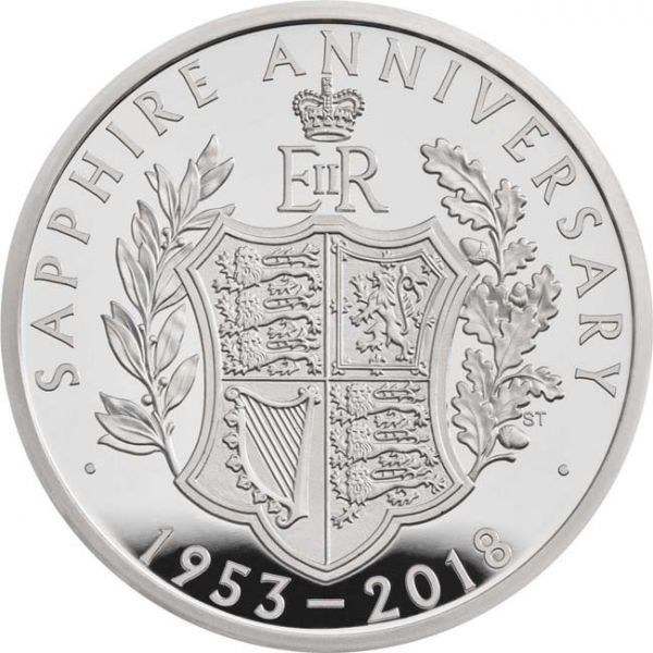 Royal Mint 65. výročí korunovace 28