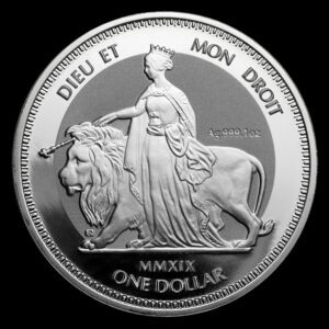 Royal Mint Britské panenské ostrovy  Una & The Lion Frosted  1 Oz